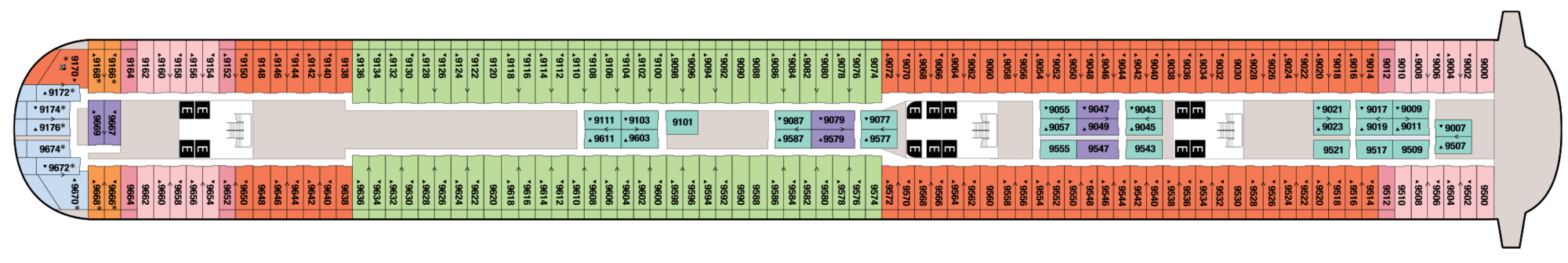 Deck 9 plan